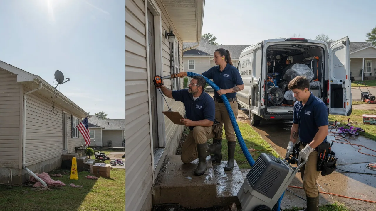 Ceiling Water Damage Restoration in Grant, FL near me